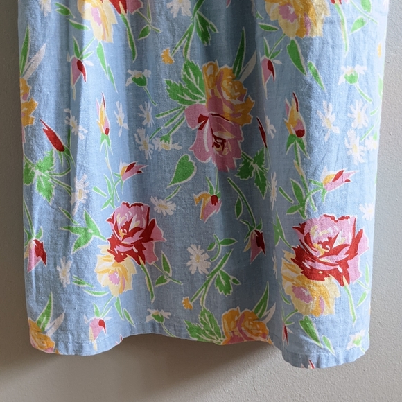 HUKAPOO Vtg Cotton Floral Sundress - Picture 9 of 9